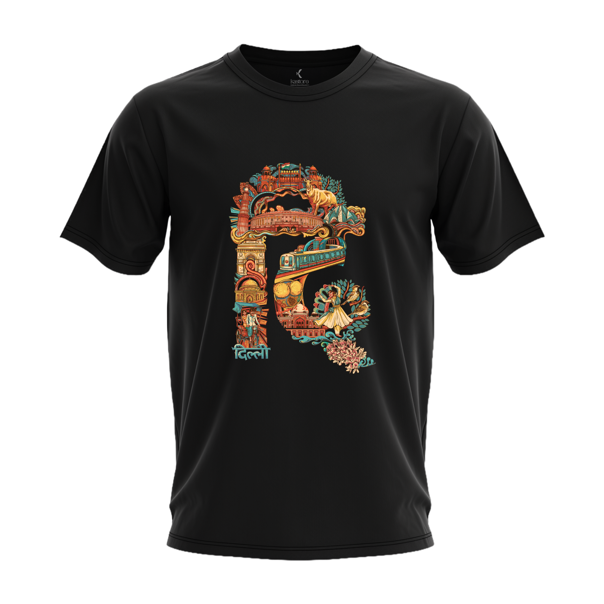 Delhi Text T-Shirt